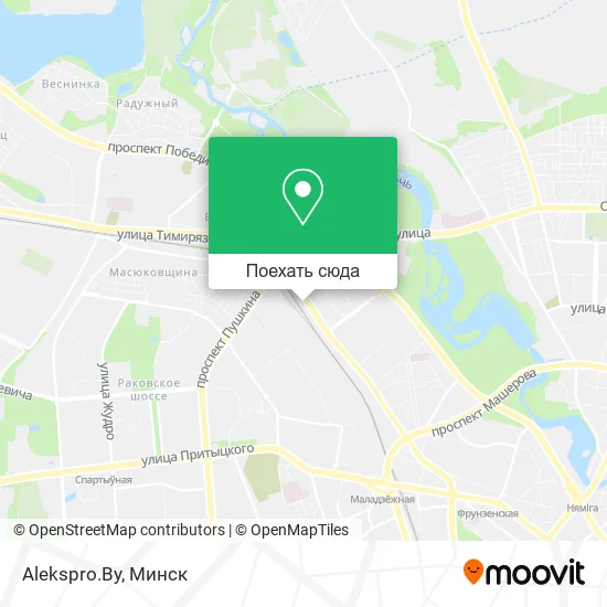 Карта Alekspro.By