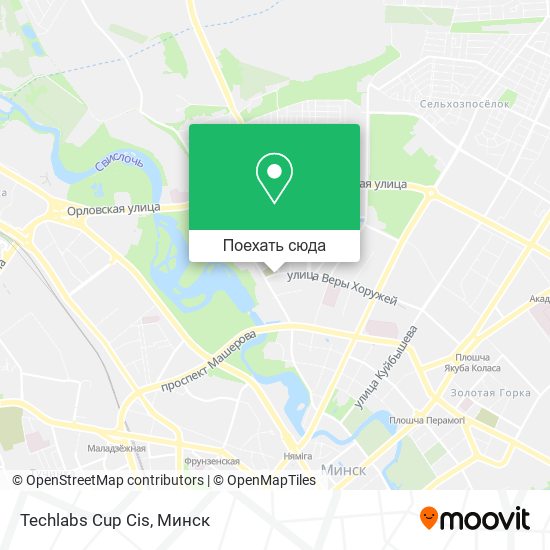 Карта Techlabs Cup Cis