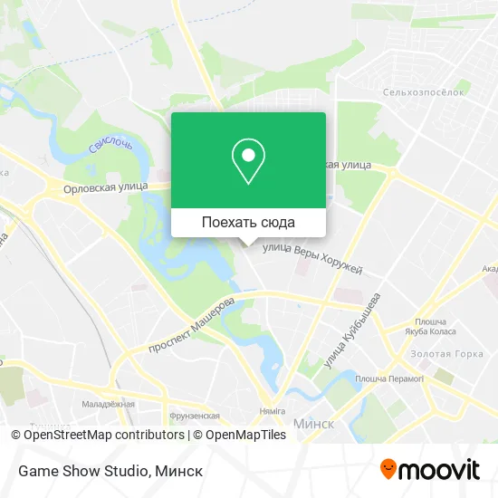 Карта Game Show Studio
