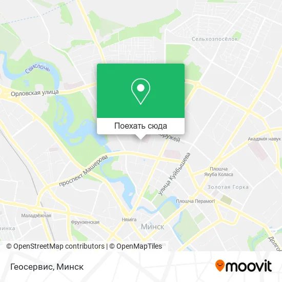 Карта Геосервис