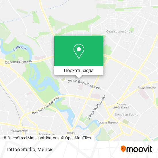 Карта Tattoo Studio