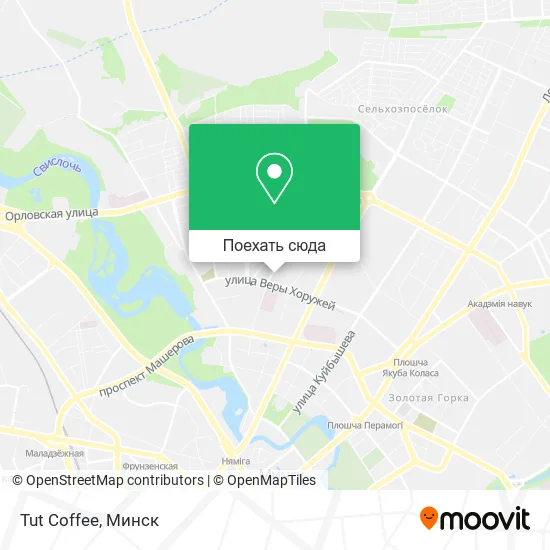 Карта Tut Coffee