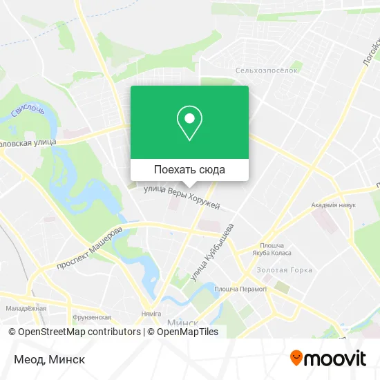 Карта Меод