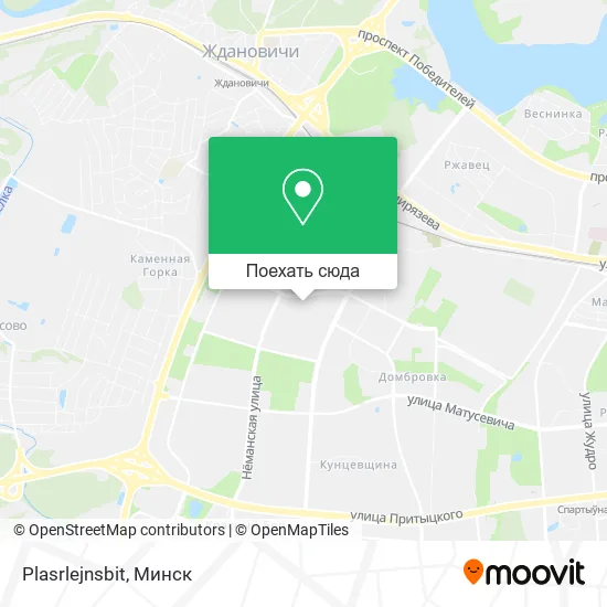 Карта Plasrlejnsbit