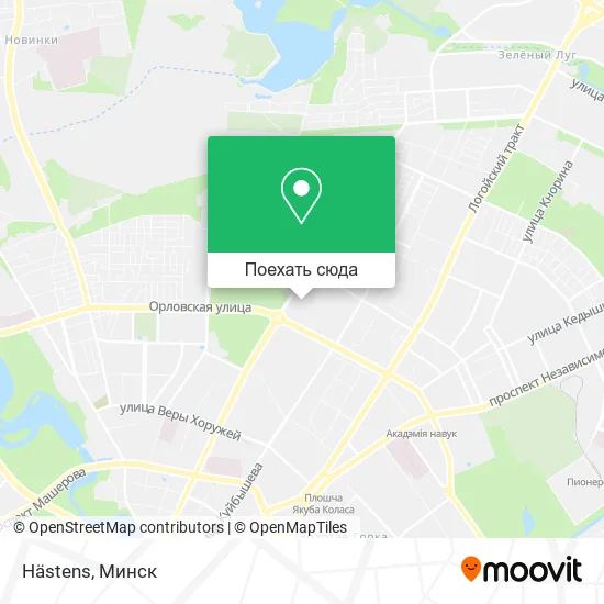 Карта Hästens