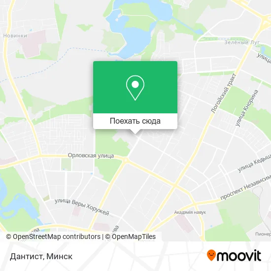 Карта Дантист