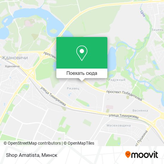 Карта Shop Amatista
