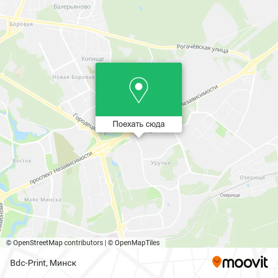 Карта Bdc-Print