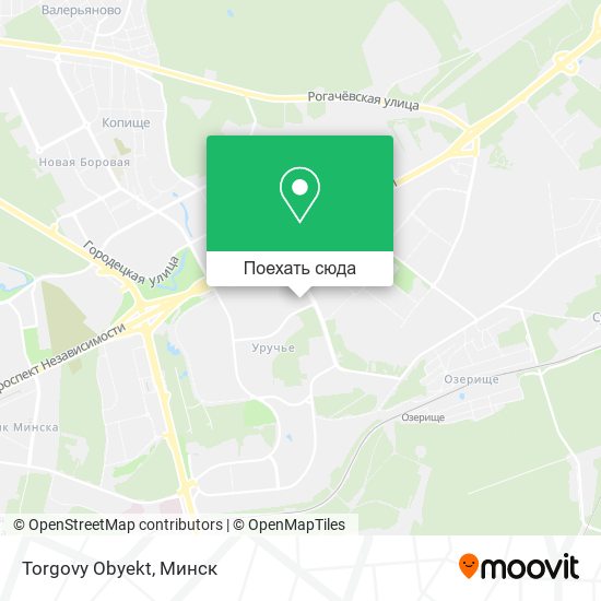 Карта Torgovy Obyekt