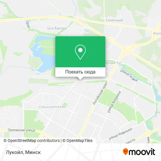 Карта Лукойл