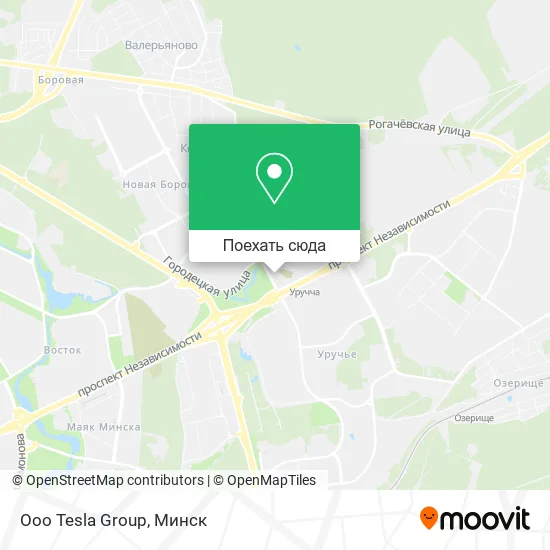 Карта Ooo Tesla Group