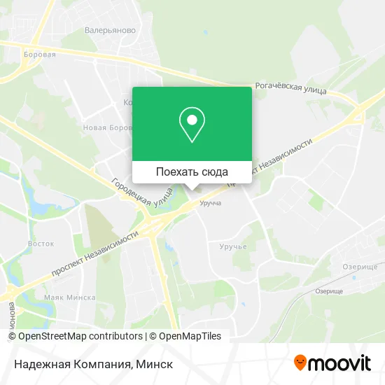 Карта Надежная Компания