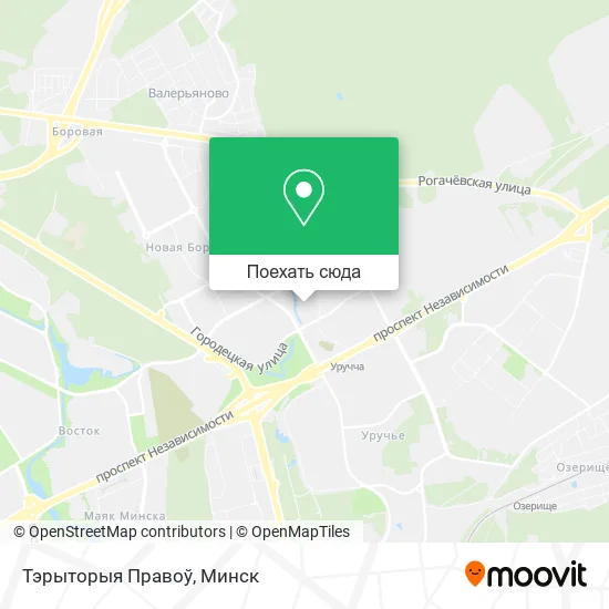Карта Тэрыторыя Правоў