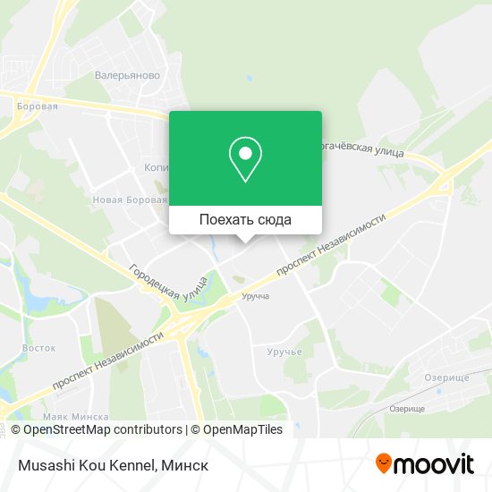 Карта Musashi Kou Kennel