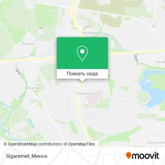 Карта Sigaretnet