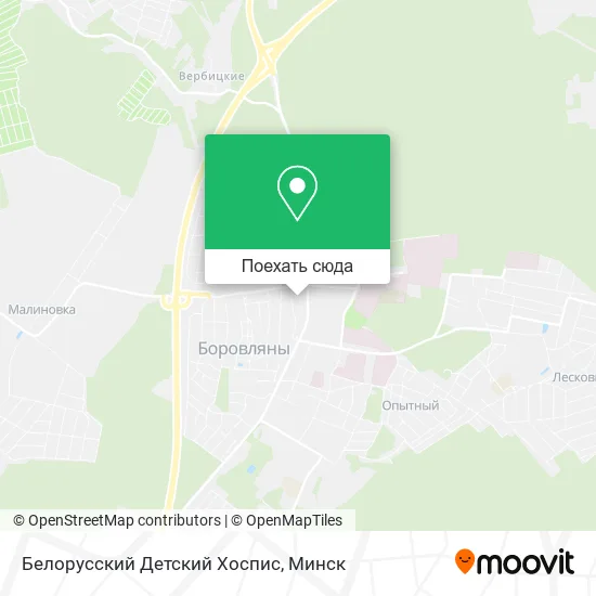Карта Белорусский Детский Хоспис