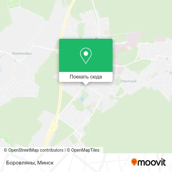 Карта Боровляны