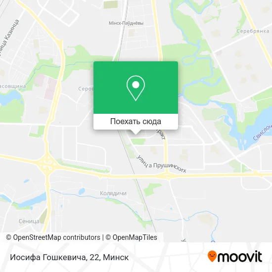Карта Иосифа Гошкевича, 22