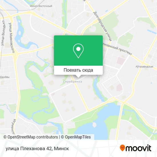 Карта улица Плеханова 42
