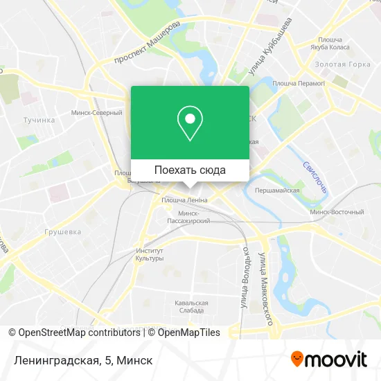 Карта Ленинградская, 5