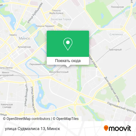 Карта улица Судмалиса 13