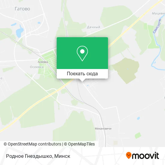 Карта Родное Гнездышко