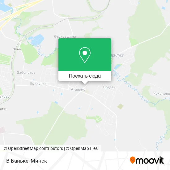 Карта В Баньке