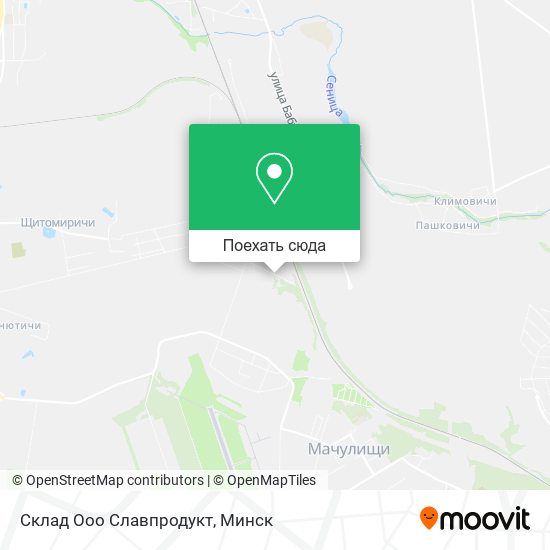 Карта Склад Ооо Славпродукт