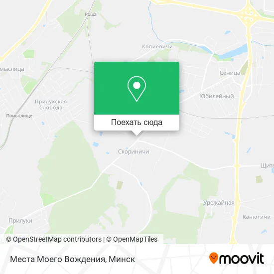 Карта Места Моего Вождения