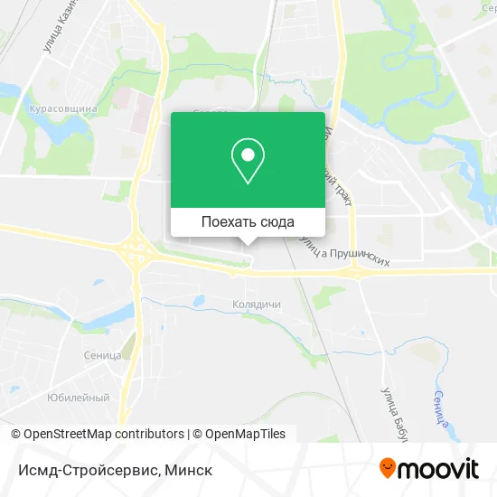 Карта Исмд-Стройсервис