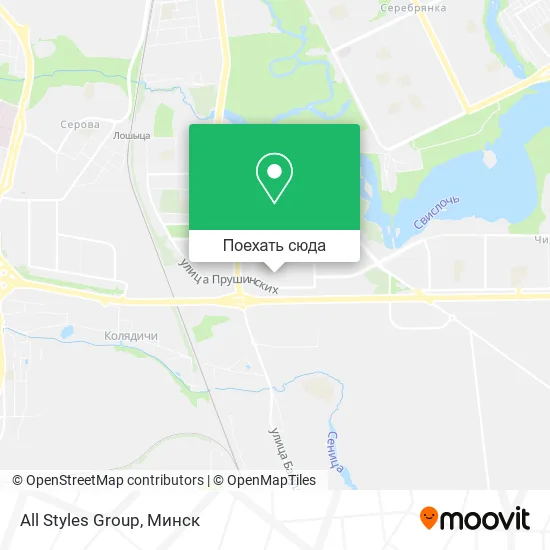 Карта All Styles Group