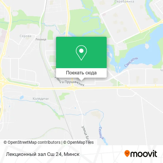 Карта Лекционный зал Сш 24