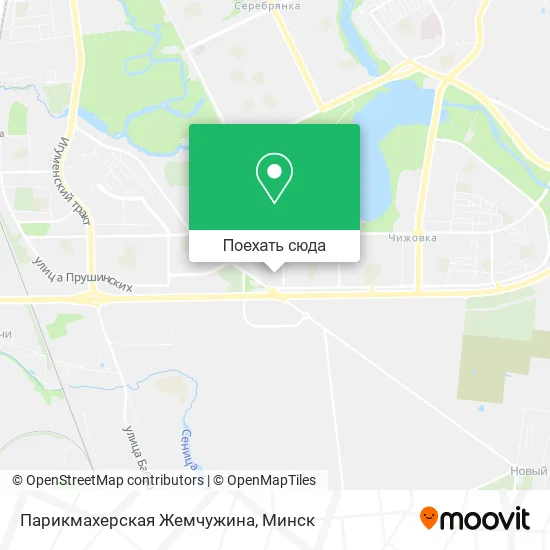 Карта Парикмахерская Жемчужина