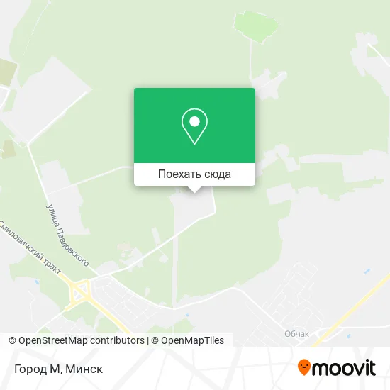 Карта Город М