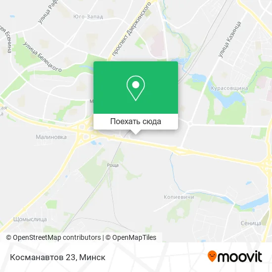 Карта Косманавтов 23