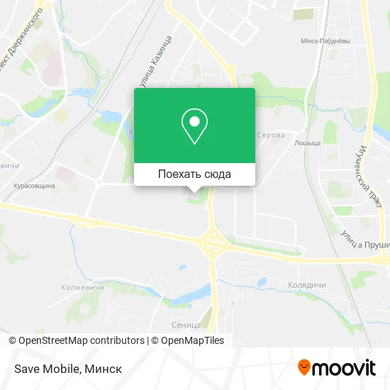 Карта Save Mobile
