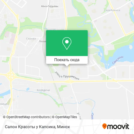 Карта Салон Красоты у Капсика