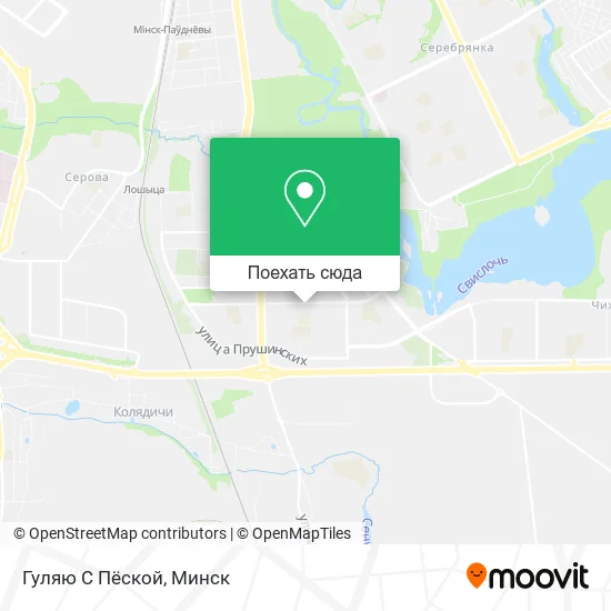 Карта Гуляю С Пёской