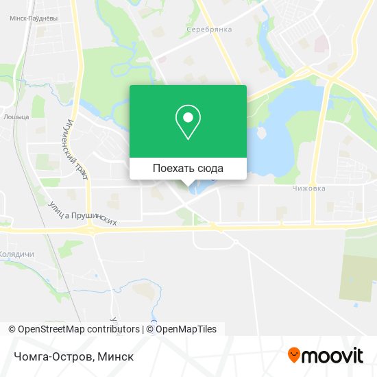 Карта Чомга-Остров