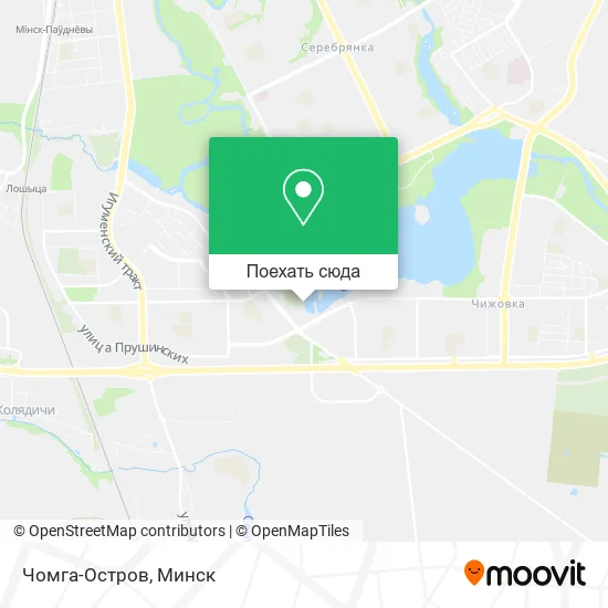 Карта Чомга-Остров
