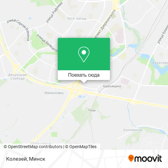 Карта Колезей