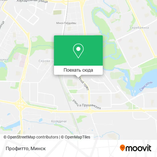 Карта Профитто