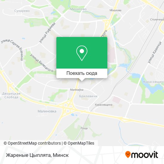 Карта Жареные Цыплята