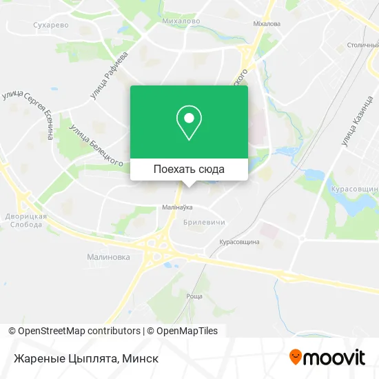 Карта Жареные Цыплята
