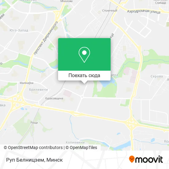 Карта Руп Белницзем