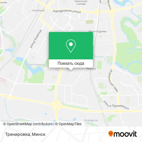 Карта Тренировка