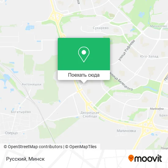 Карта Русский