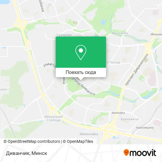 Карта Диванчик