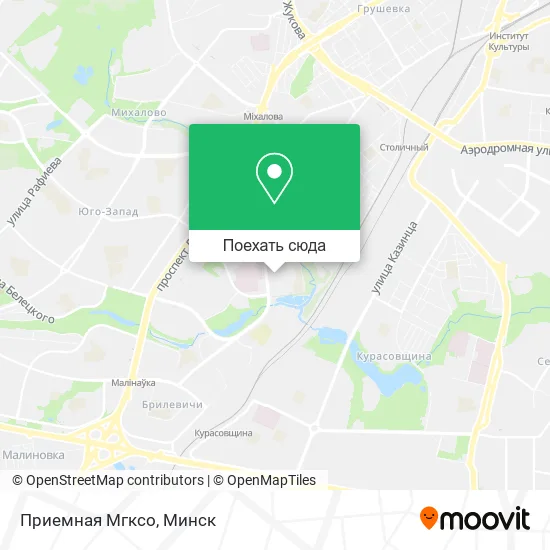 Карта Приемная Мгксо