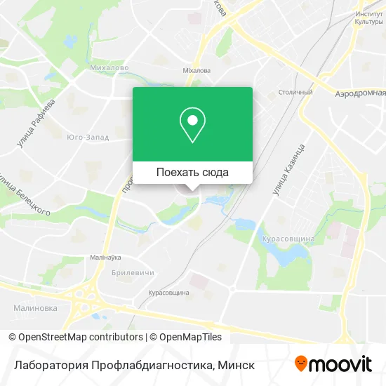Карта Лаборатория Профлабдиагностика